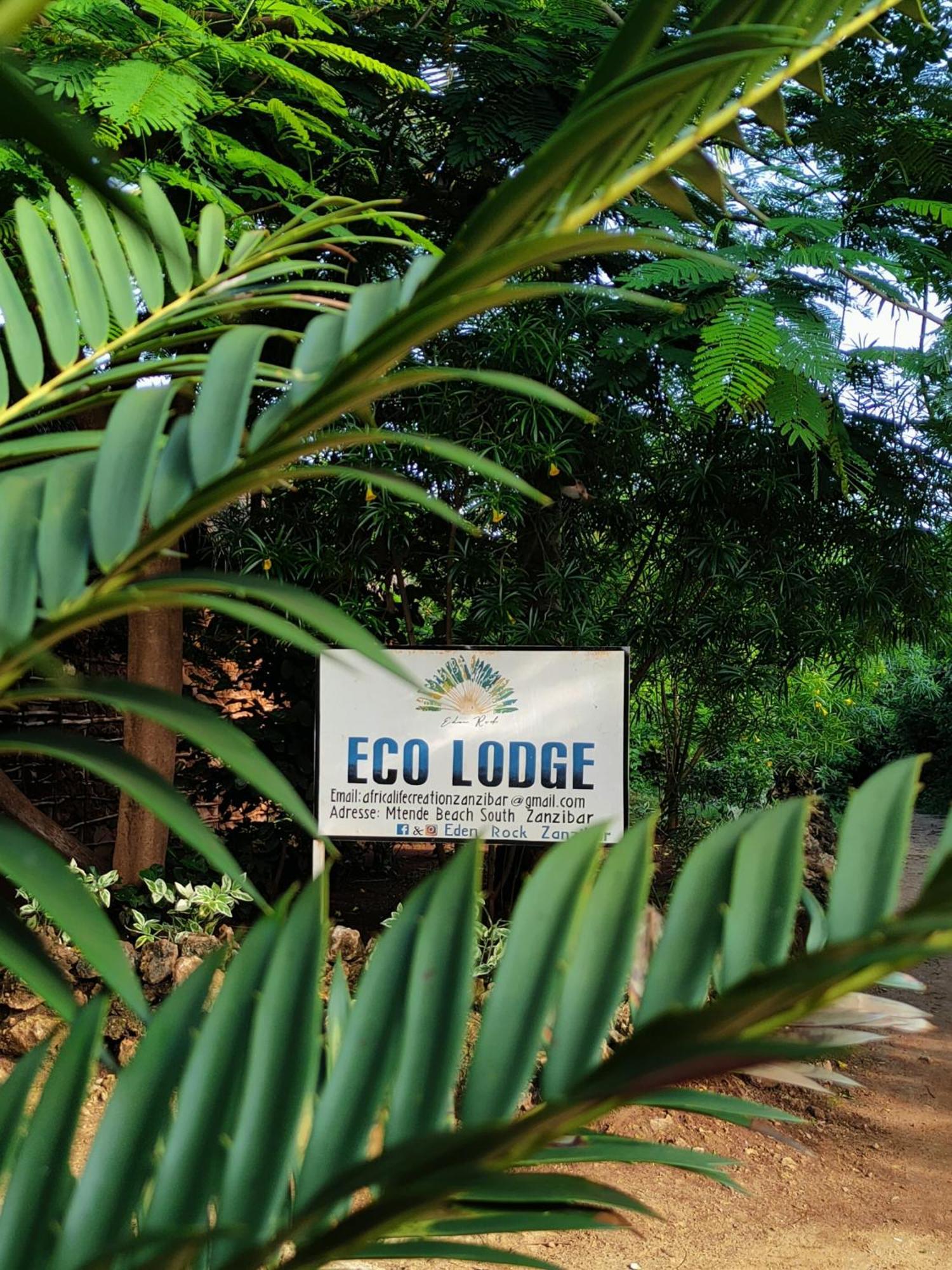 Eden Rock Zanzibar Hotel Mtende Exterior foto
